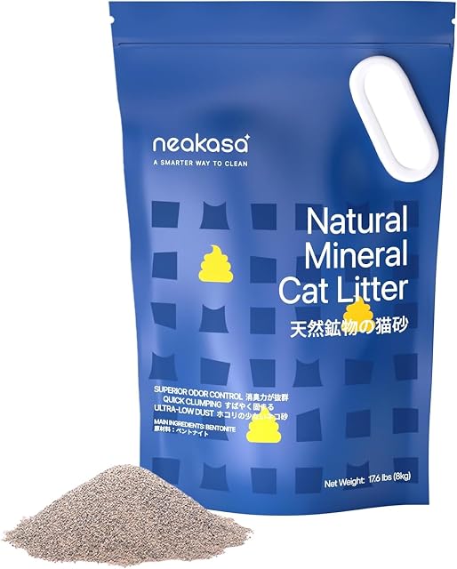 Litière minérale Neakasa pour chat au charbon actif