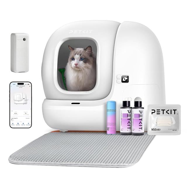 Bac autonettoyant PETKIT Pura Max 2 piloté par application